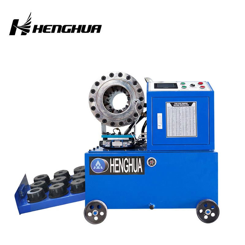 Dx69 With Screen Best Sales 6~102mm 1/4~3"/4" Automatic Hydraulic Hose crimping machine Rubber Hose Pressing Tool Sets Machine 